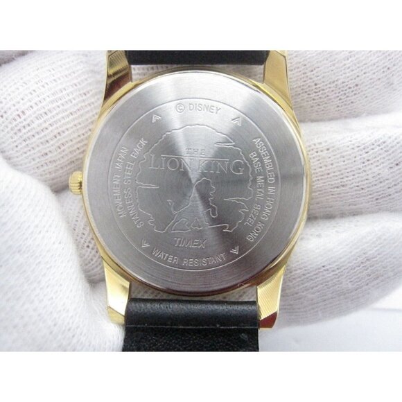 Men Timex Lion King Mufasa Simba Quartz WR Analog 34mm Dial Causal Watch (F225) - Picture 3 of 9